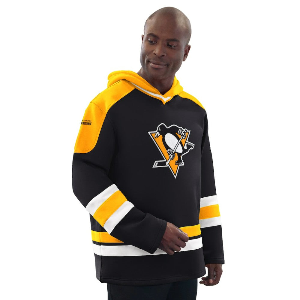 Pittsburgh Penguins Starter Hockey Pullover Hoodie - Black/Gold | US 201432153