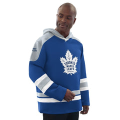 Toronto Maple Leafs Starter Hockey Pullover Hoodie - Blue/Gray | US 201432157