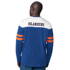 New York Islanders Starter Blitz Durene Long Sleeve T-Shirt - Royal | US 201432183