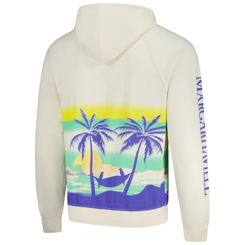 Seattle Kraken Margaritaville Island Dream Peached Pullover Hoodie - Cream | US 201432734