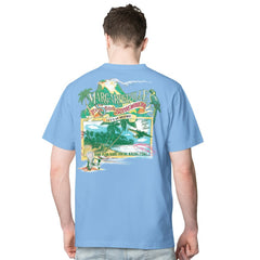 Boston Bruins Margaritaville Time Flies T-Shirt - Blue | US 201432744