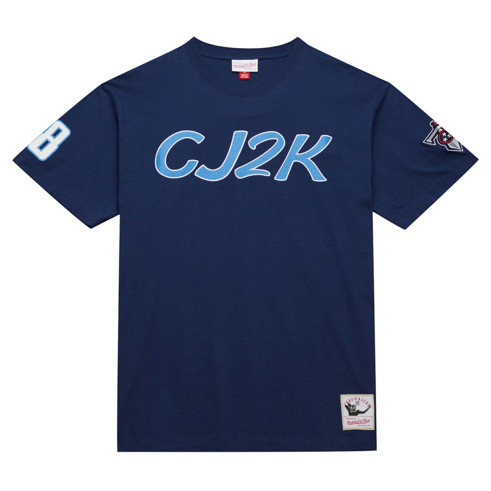 Chris Johnson Tennessee Titans Retired Player Nickname T-Shirt - Navy T-shirts