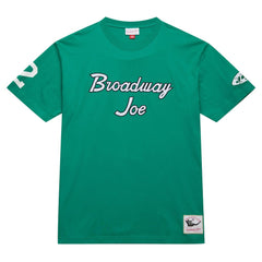 Joe Namath New York Jets Retired Player Nickname T-Shirt - Kelly Green T-shirts