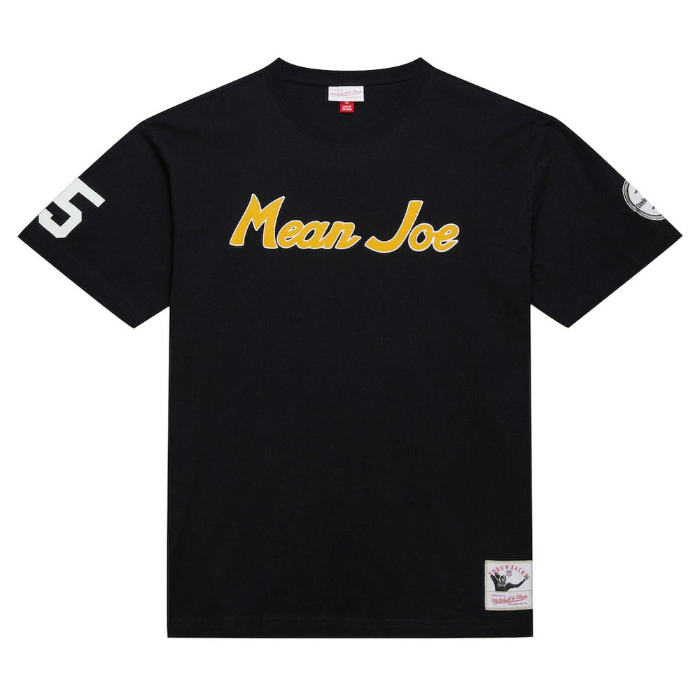 Joe Greene Pittsburgh Steelers Retired Player Nickname T-Shirt - Black T-shirts