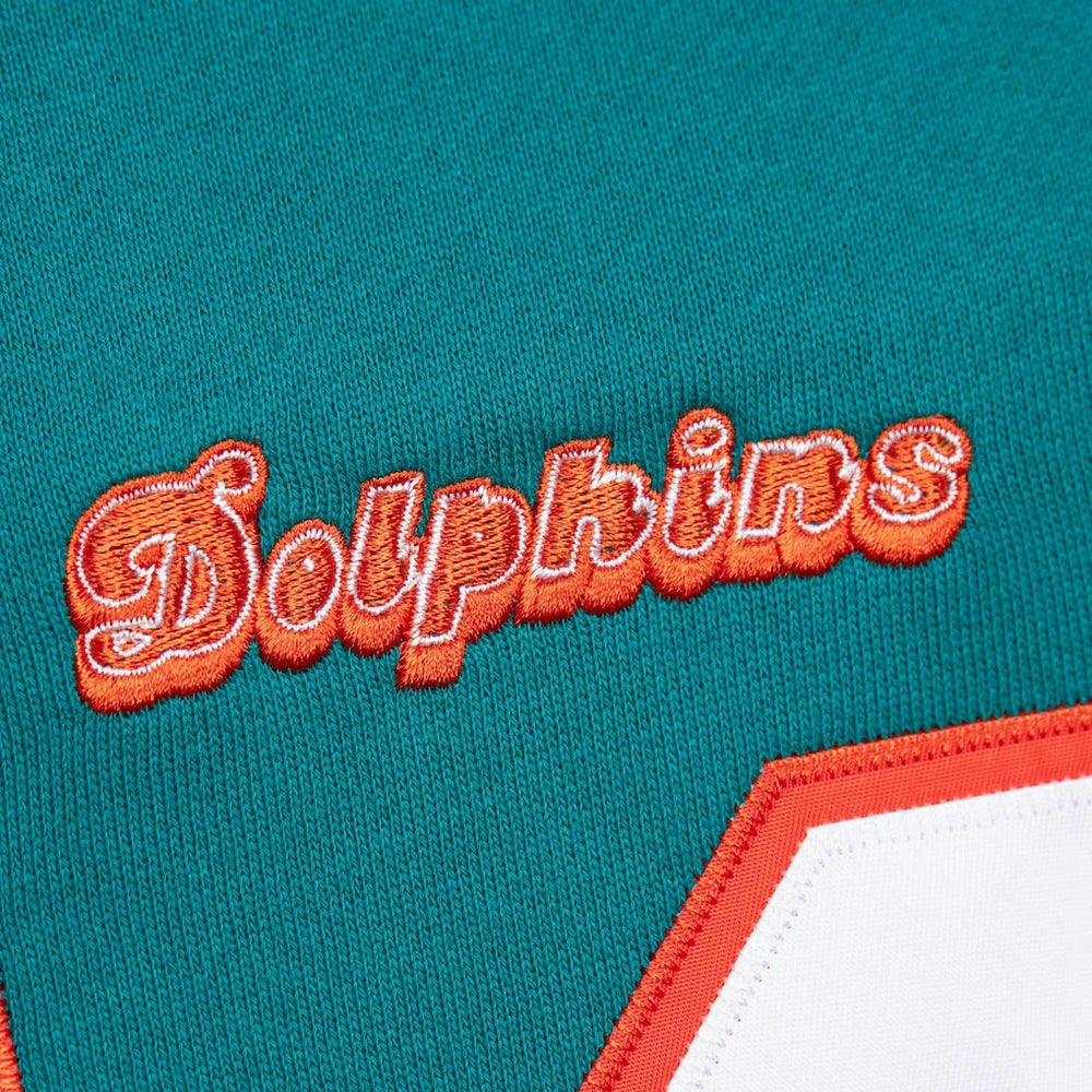 Dan Marino Miami Dolphins Retired Player Name & Number Pullover Hoodie - Aqua Hoodies