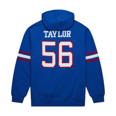 Lawrence Taylor New York Giants Retired Player Name & Number Pullover Hoodie - Royal Hoodies