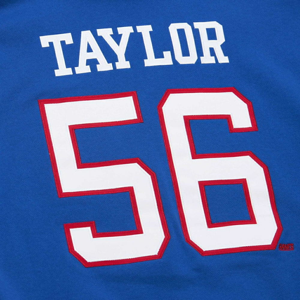 Lawrence Taylor New York Giants Retired Player Name & Number Pullover Hoodie - Royal Hoodies
