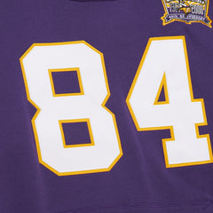 Randy Moss Minnesota Vikings Retired Player Name & Number Pullover Hoodie - Purple Hoodies