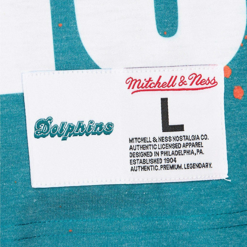 Dan Marino Miami Dolphins Burst Retired Player T-Shirt - White T-shirts