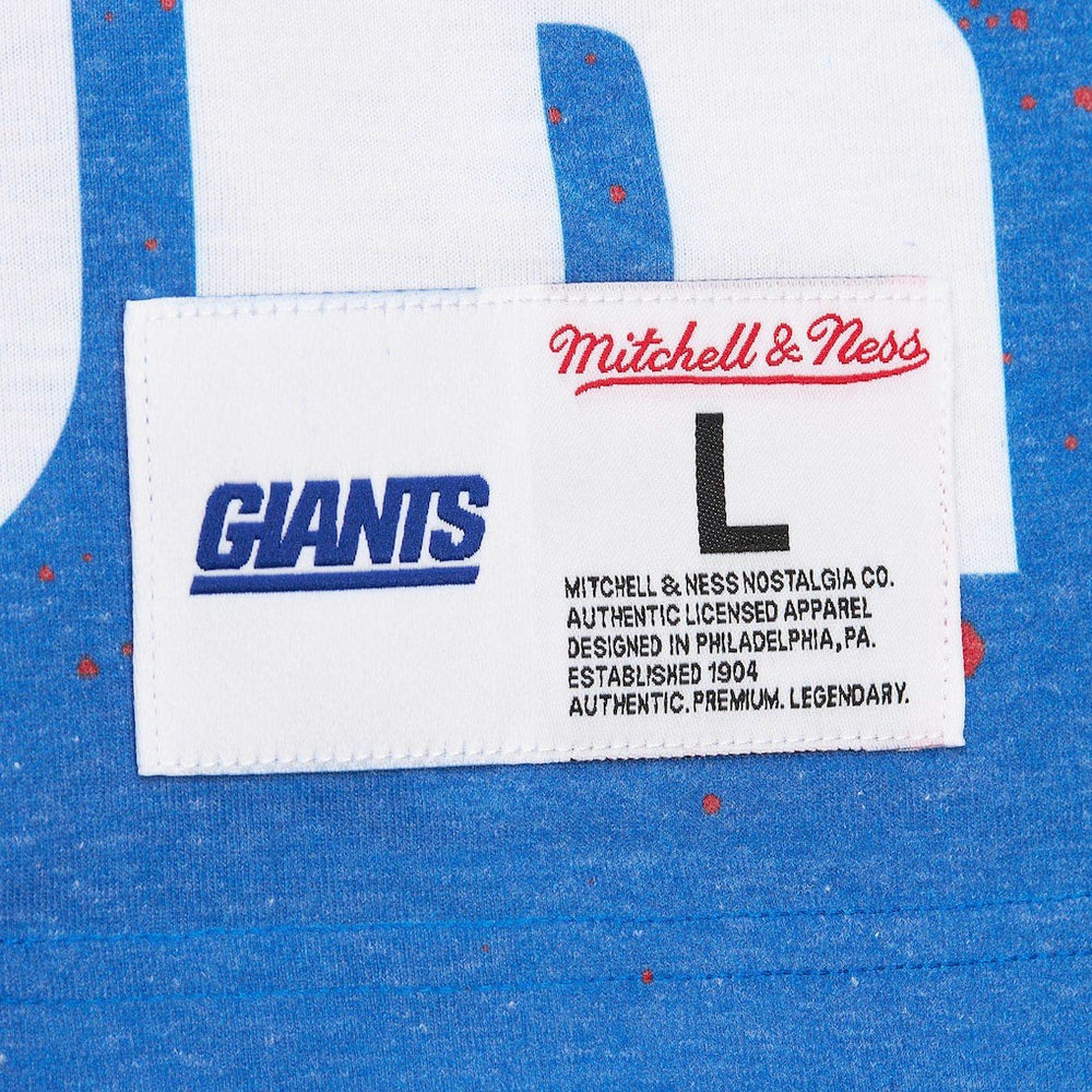 Lawrence Taylor New York Giants Burst Retired Player T-Shirt - Gray T-shirts
