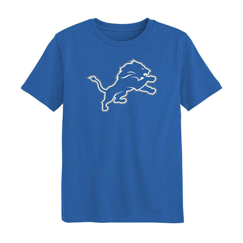 Detroit Lions Preschool Primary Logo T-Shirt - Blue T-shirts