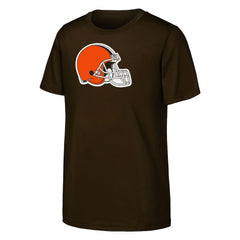 Cleveland Browns Outerstuff Youth Primary Logo T-Shirt - Brown T-shirts
