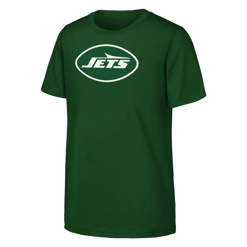 New York Jets Outerstuff Youth Primary Logo T-Shirt - Green T-shirts