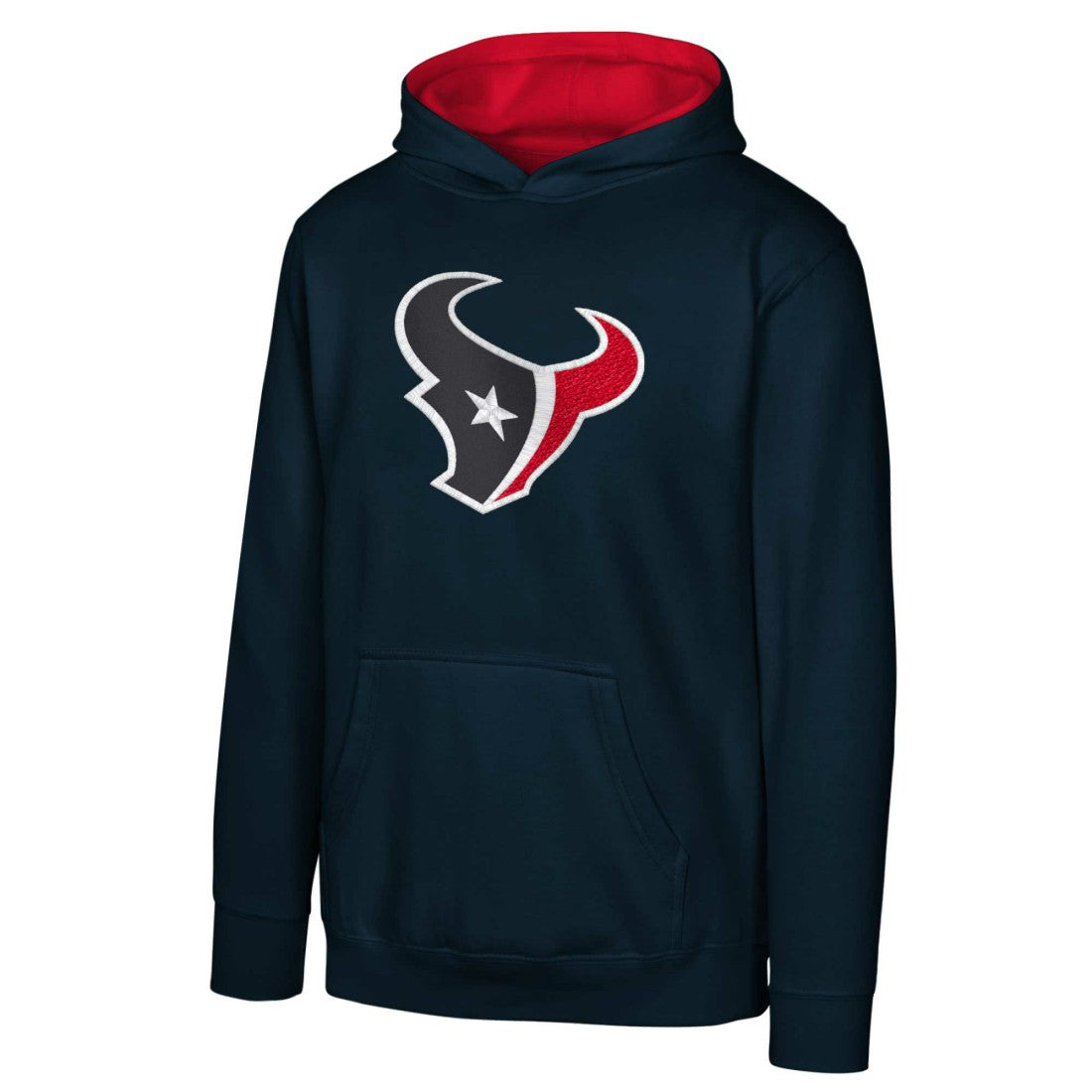 Houston Texans Youth Prime Pullover Hoodie - Navy Hoodies