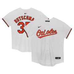 Adley Rutschman Baltimore Orioles Nike Preschool Home Game Jersey - White Jerseys