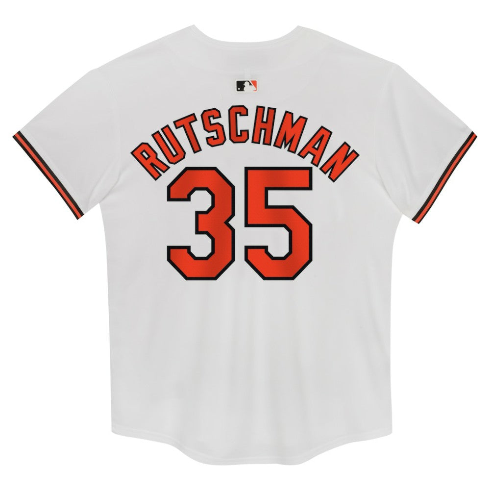 Adley Rutschman Baltimore Orioles Nike Preschool Home Game Jersey - White Jerseys
