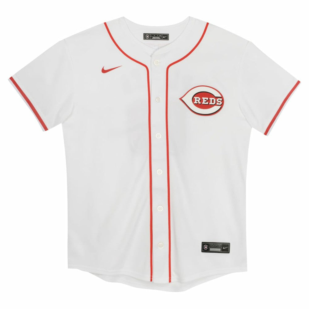Elly De La Cruz Cincinnati Reds Nike Preschool Home Game Jersey - White Jerseys