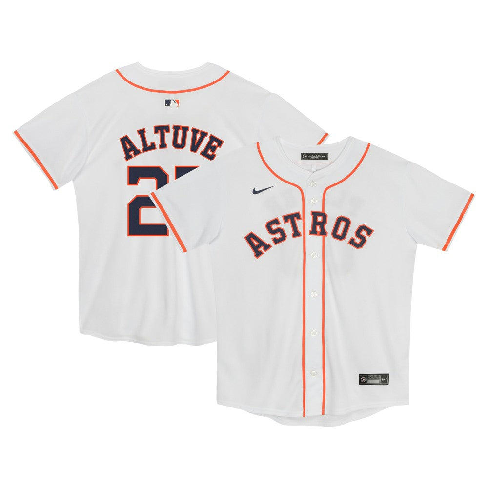Jose Altuve Houston Astros Nike Preschool Home Game Jersey - White Jerseys