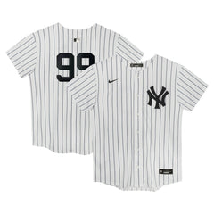 Aaron Judge New York Yankees Nike Preschool Home Game Jersey - White Jerseys