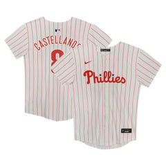 Nick Castellanos Philadelphia Phillies Nike Preschool Home Game Jersey - White Jerseys