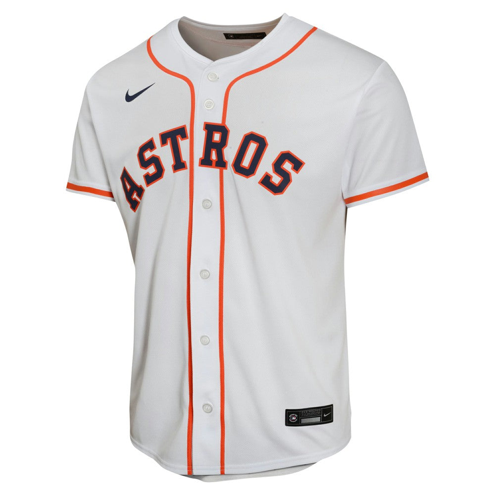 Jose Altuve Houston Astros Nike Youth Home Game Player Jersey - White Jerseys