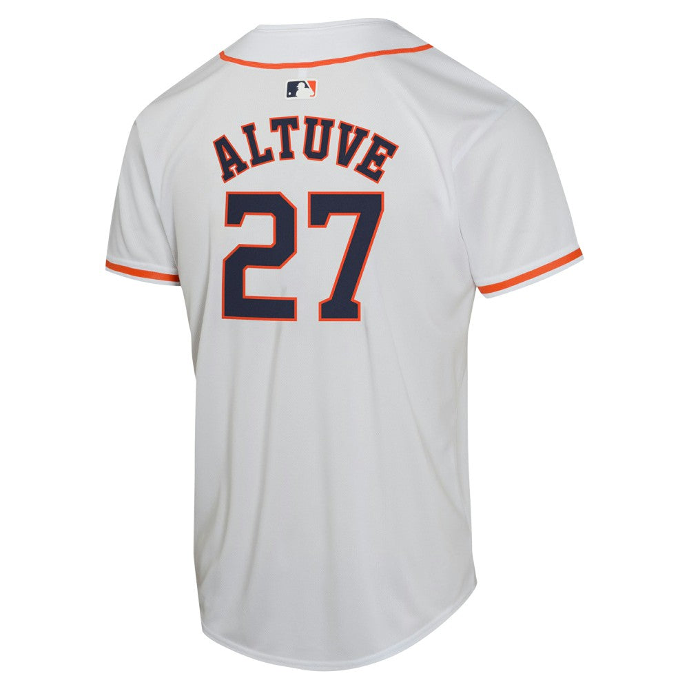 Jose Altuve Houston Astros Nike Youth Home Game Player Jersey - White Jerseys