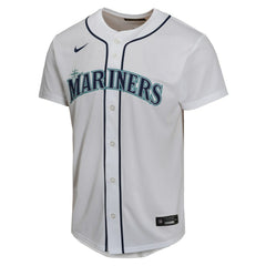 Julio Rodríguez Seattle Mariners Nike Youth Home Game Player Jersey - White Jerseys