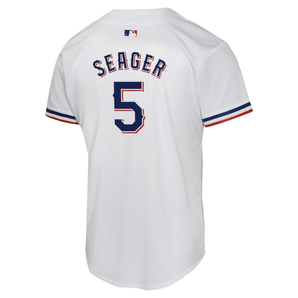 Corey Seager Texas Rangers Nike Youth Home Game Player Jersey - White Jerseys