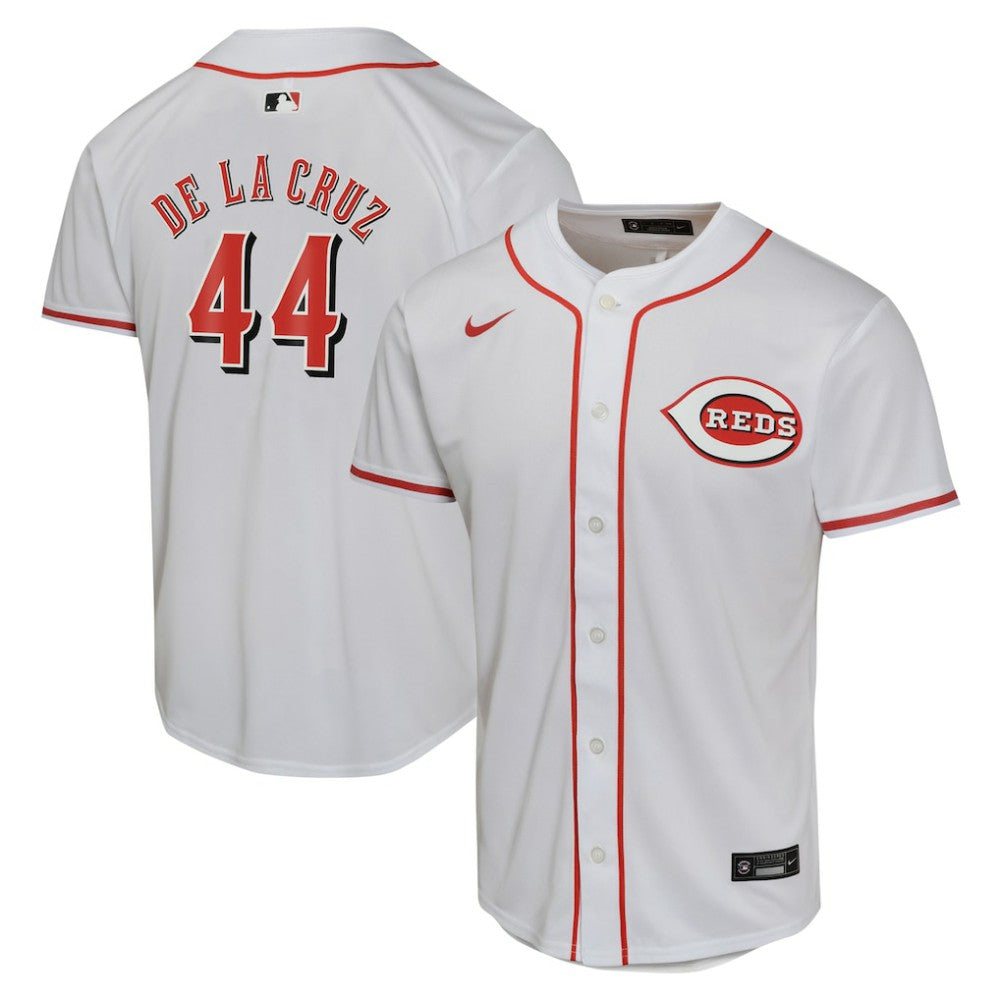 Elly De La Cruz Cincinnati Reds Nike Youth Home Game Player Jersey - White Jerseys