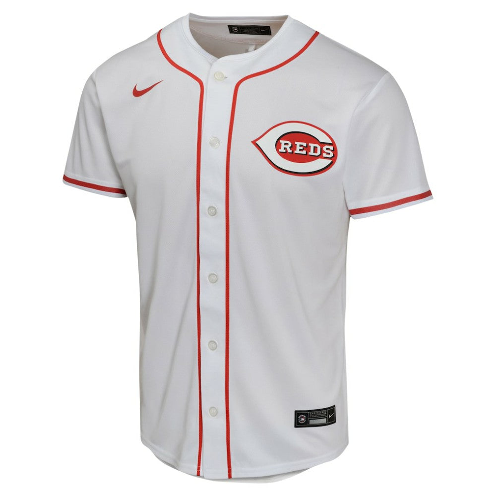 Elly De La Cruz Cincinnati Reds Nike Youth Home Game Player Jersey - White Jerseys