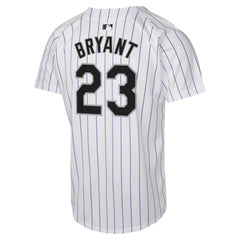 Kris Bryant Colorado Rockies Nike Youth Home Game Player Jersey - White Jerseys