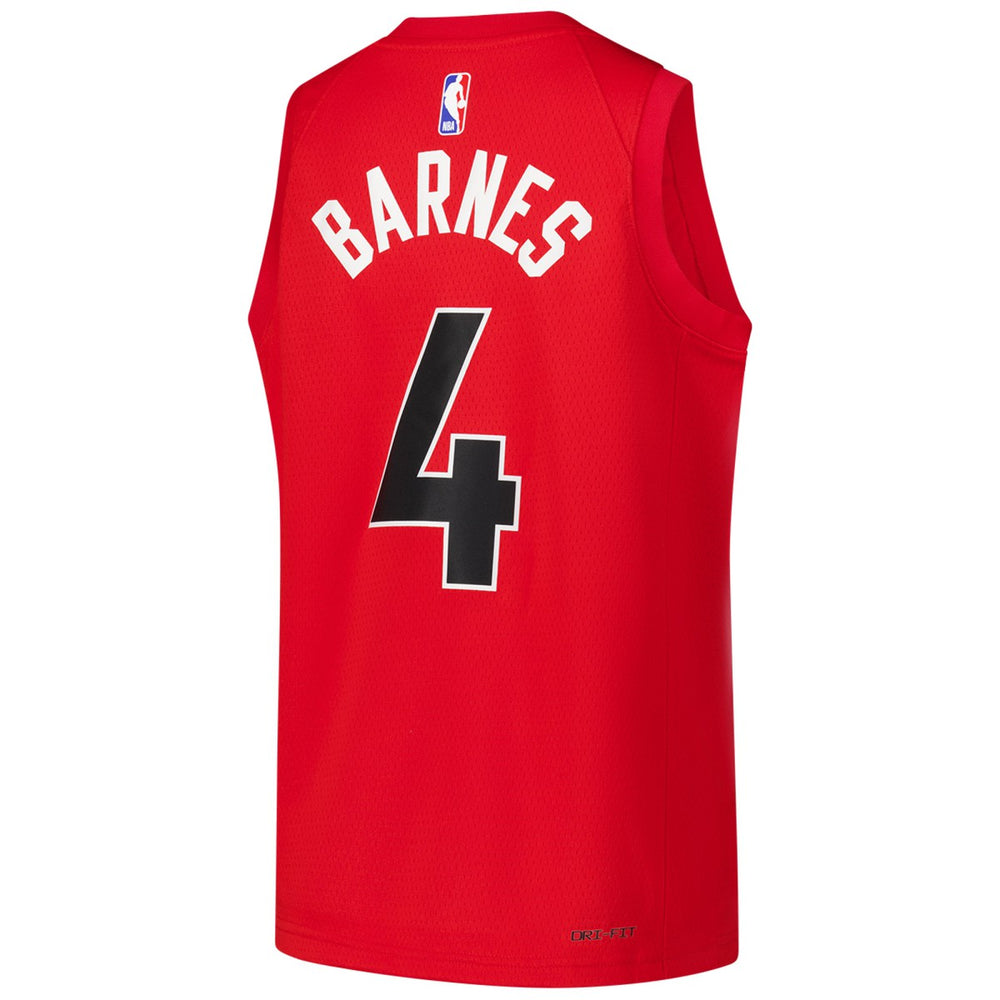 Scottie Barnes Toronto Raptors Youth Swingman Jersey Icon Edition Red - Nike