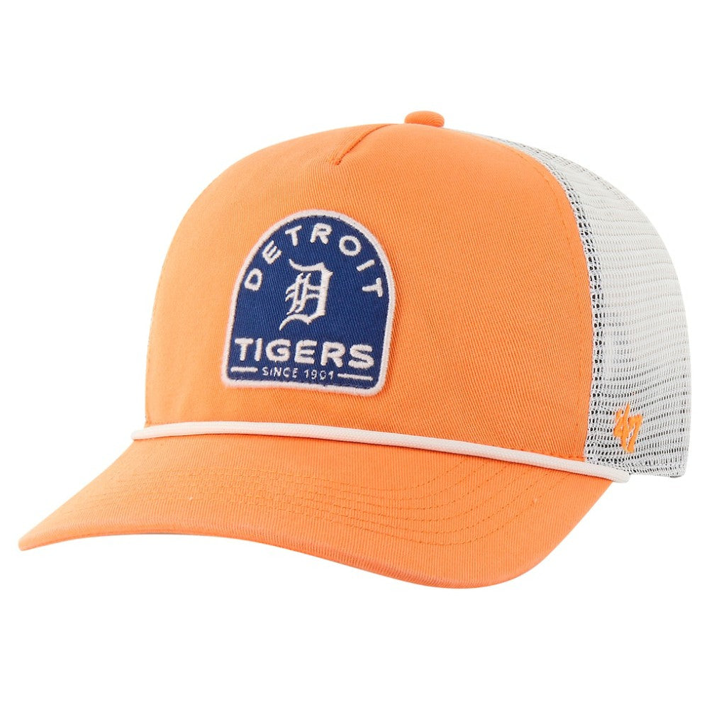 Detroit Tigers '47 Cypress Trucker Hitch Adjustable Hat - Orange Hats