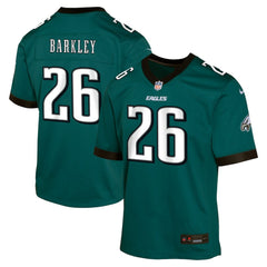 Saquon Barkley Philadelphia Eagles Youth Game Jersey - Green Jerseys