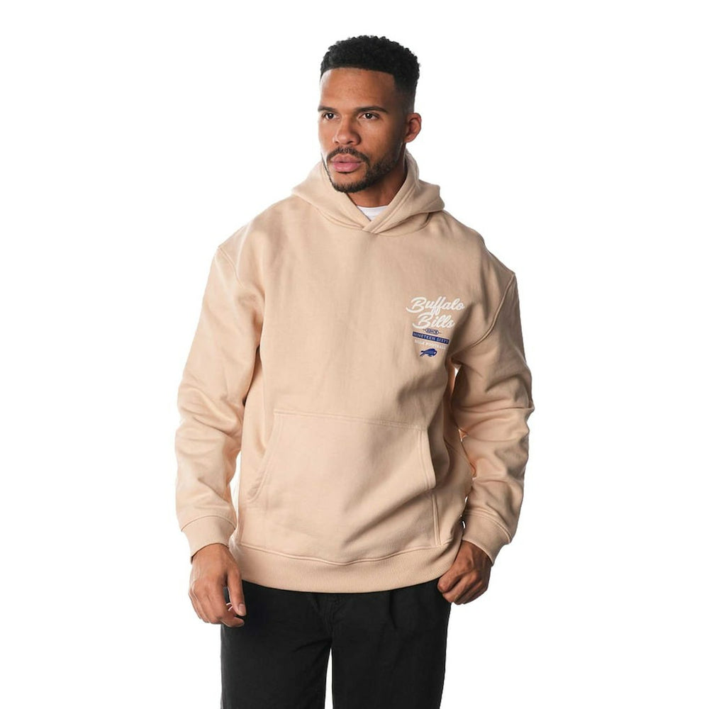 Buffalo Bills The Wild Collective Unisex Fleece Pullover Hoodie - Cream Hoodies