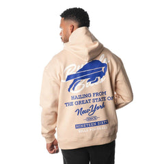 Buffalo Bills The Wild Collective Unisex Fleece Pullover Hoodie - Cream Hoodies