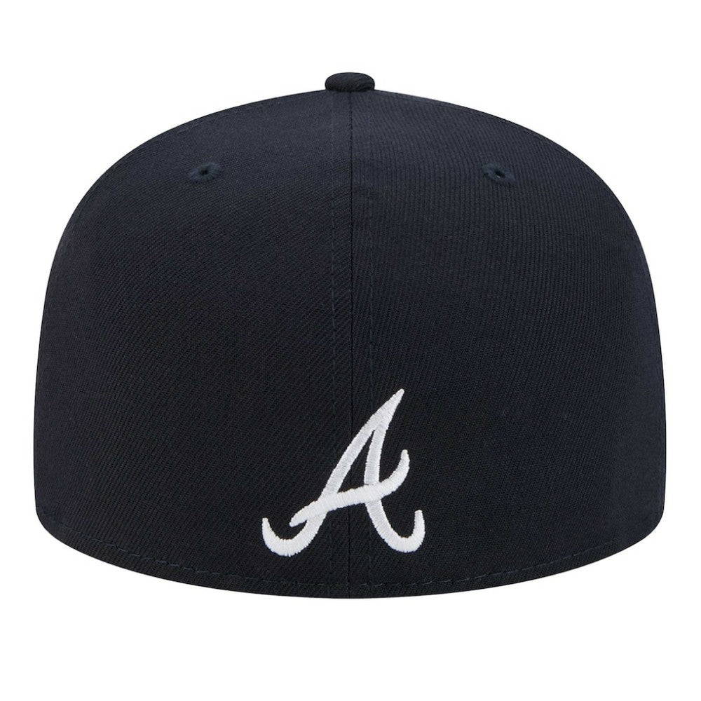 Atlanta Braves New Era Ransom 59FIFTY Fitted Hat - Navy Hats