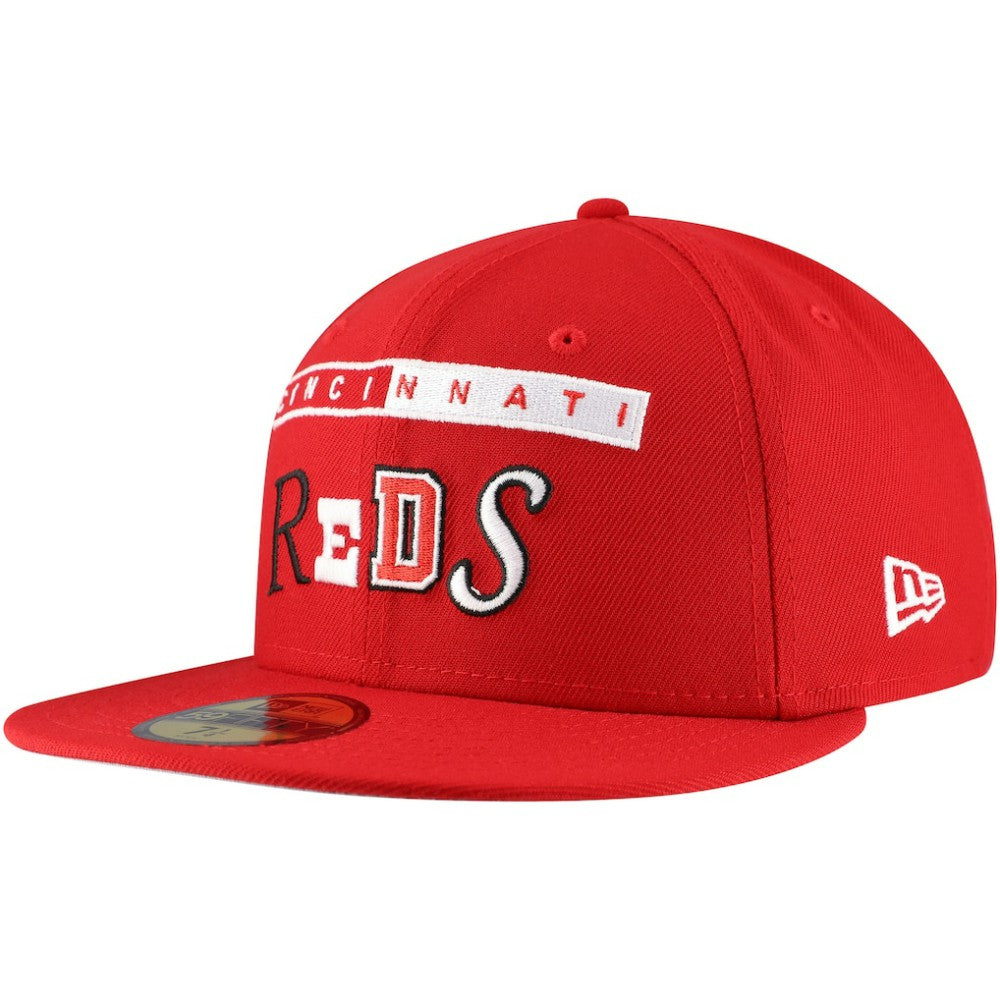 Cincinnati Reds New Era Ransom 59FIFTY Fitted Hat - Red Hats