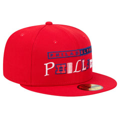 Philadelphia Phillies New Era Ransom 59FIFTY Fitted Hat - Red Hats