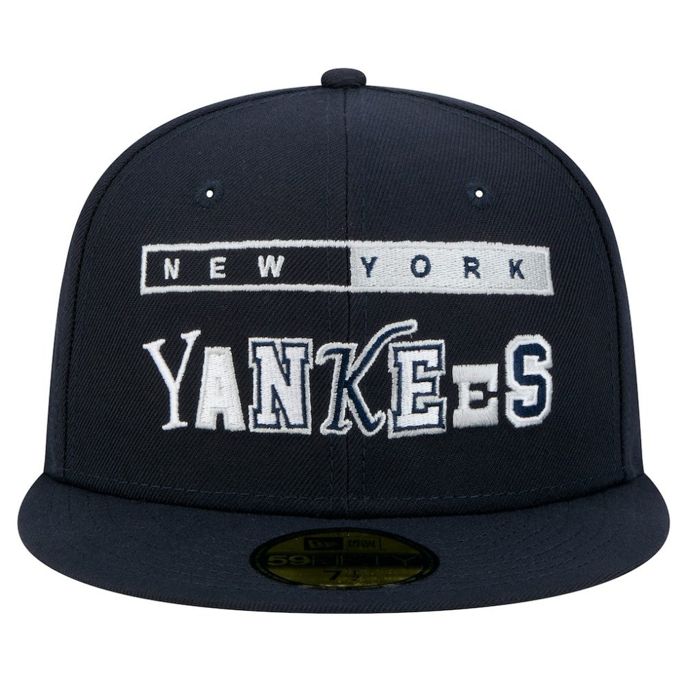 New York Yankees New Era Ransom 59FIFTY Fitted Hat - Navy Hats