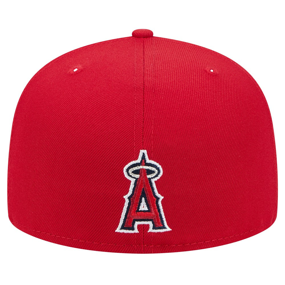 Los Angeles Angels New Era Ransom 59FIFTY Fitted Hat - Red Hats