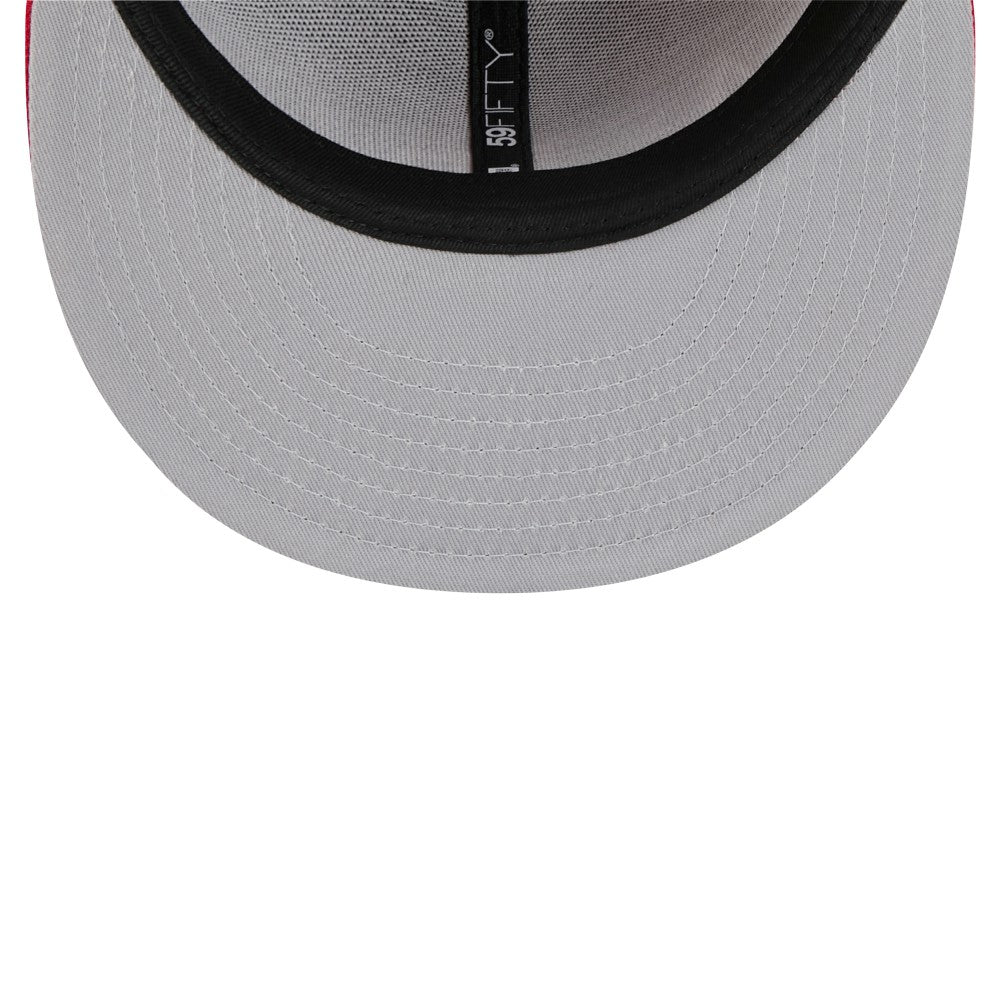 Los Angeles Angels New Era Ransom 59FIFTY Fitted Hat - Red Hats