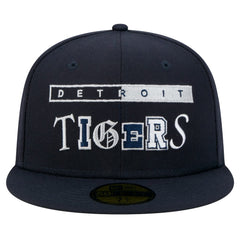 Detroit Tigers New Era Ransom 59FIFTY Fitted Hat - Navy Hats