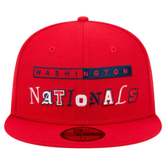 Washington Nationals New Era Ransom 59FIFTY Fitted Hat - Red Hats