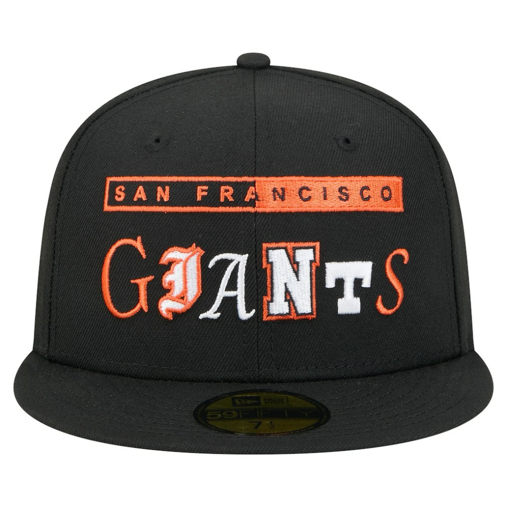 San Francisco Giants New Era Ransom 59FIFTY Fitted Hat - Black Hats