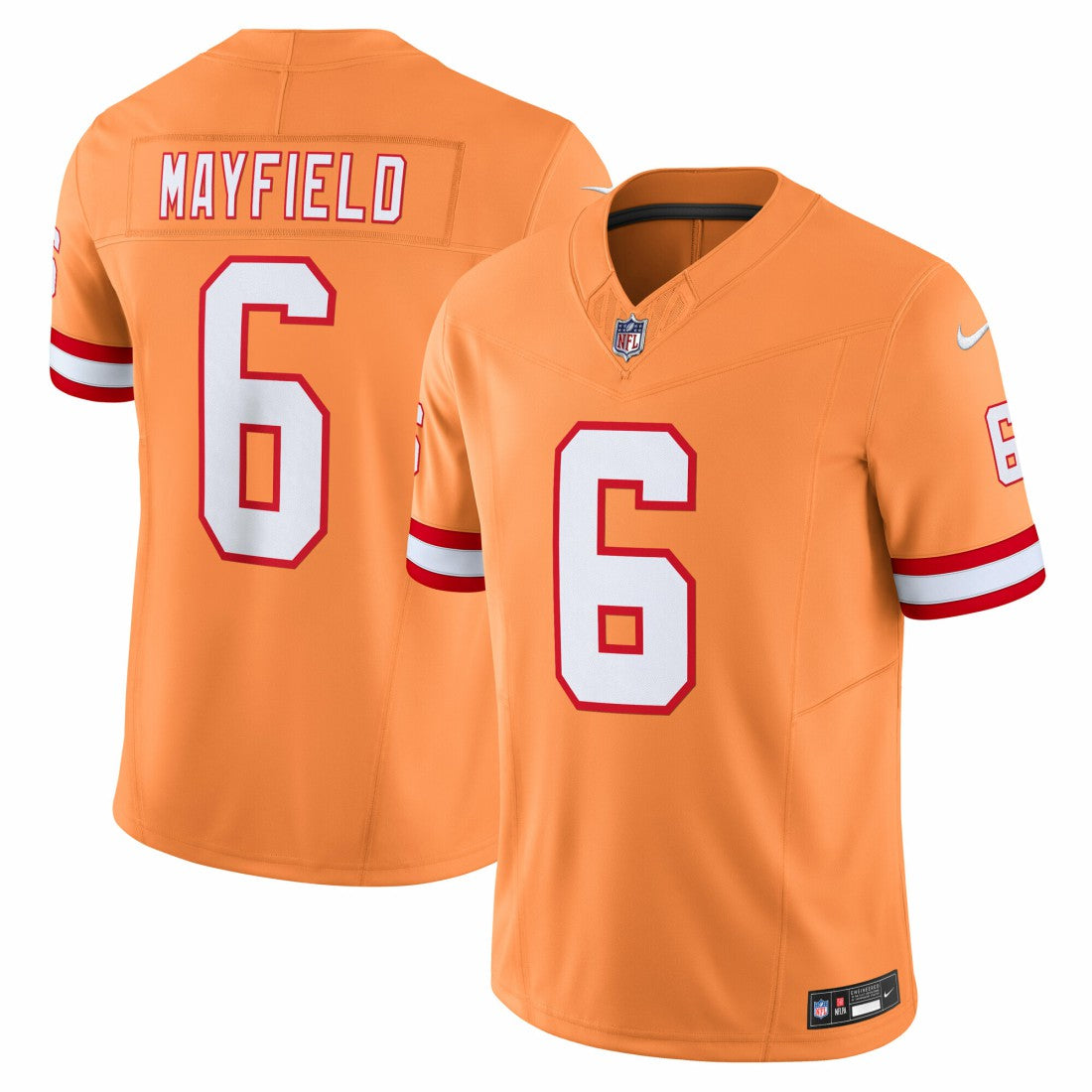 Baker Mayfield Tampa Bay Buccaneers 2nd Alternate Vapor F.U.S.E. Limited Jersey - Orange Jerseys