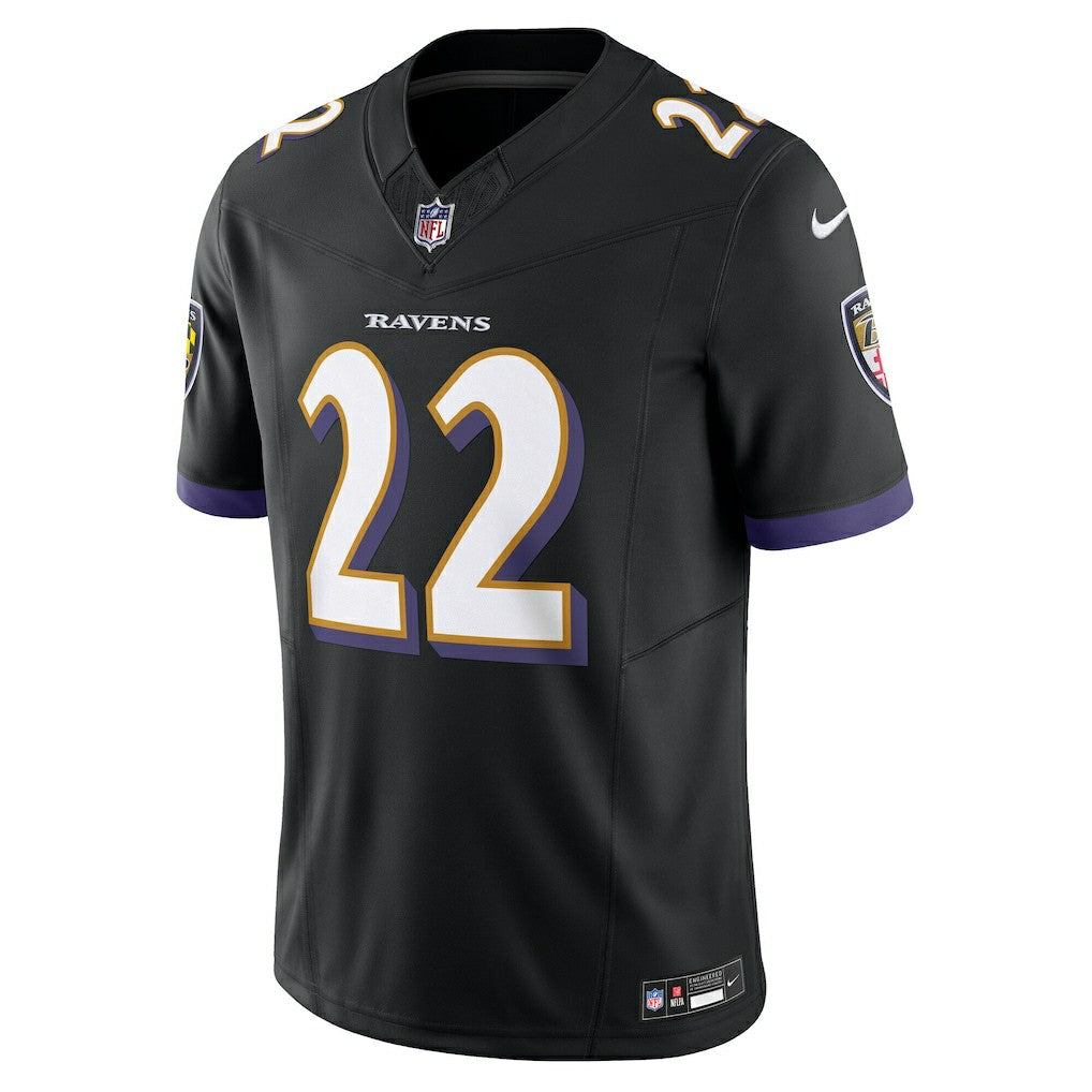 Derrick Henry Baltimore Ravens Vapor F.U.S.E. Limited Jersey - Black Jerseys
