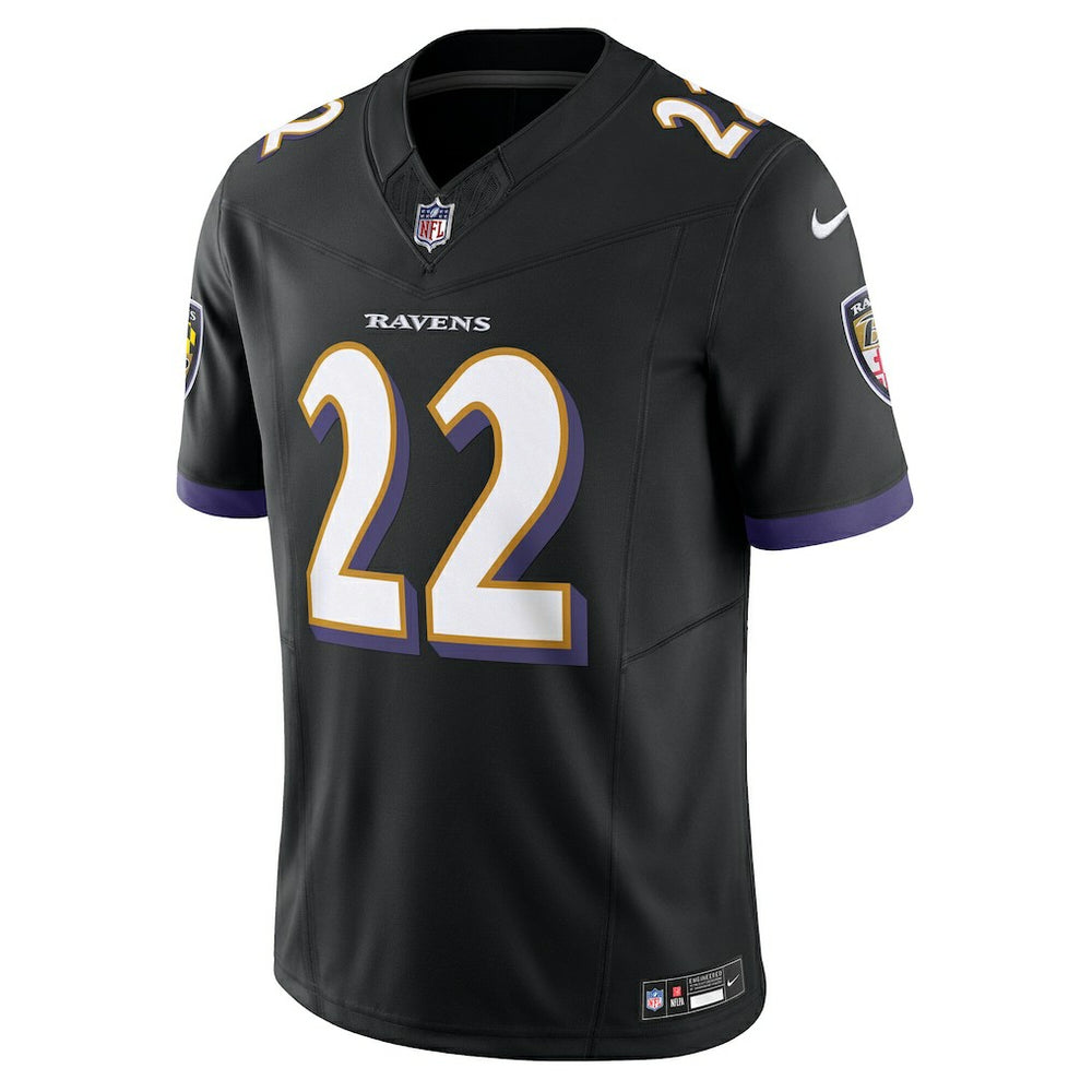 Derrick Henry Baltimore Ravens Vapor F.U.S.E. Limited Jersey - Black Jerseys