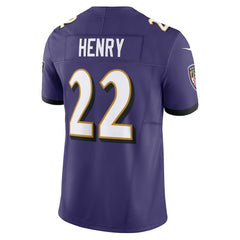 Derrick Henry Baltimore Ravens Vapor F.U.S.E. Limited Jersey - Purple Jerseys