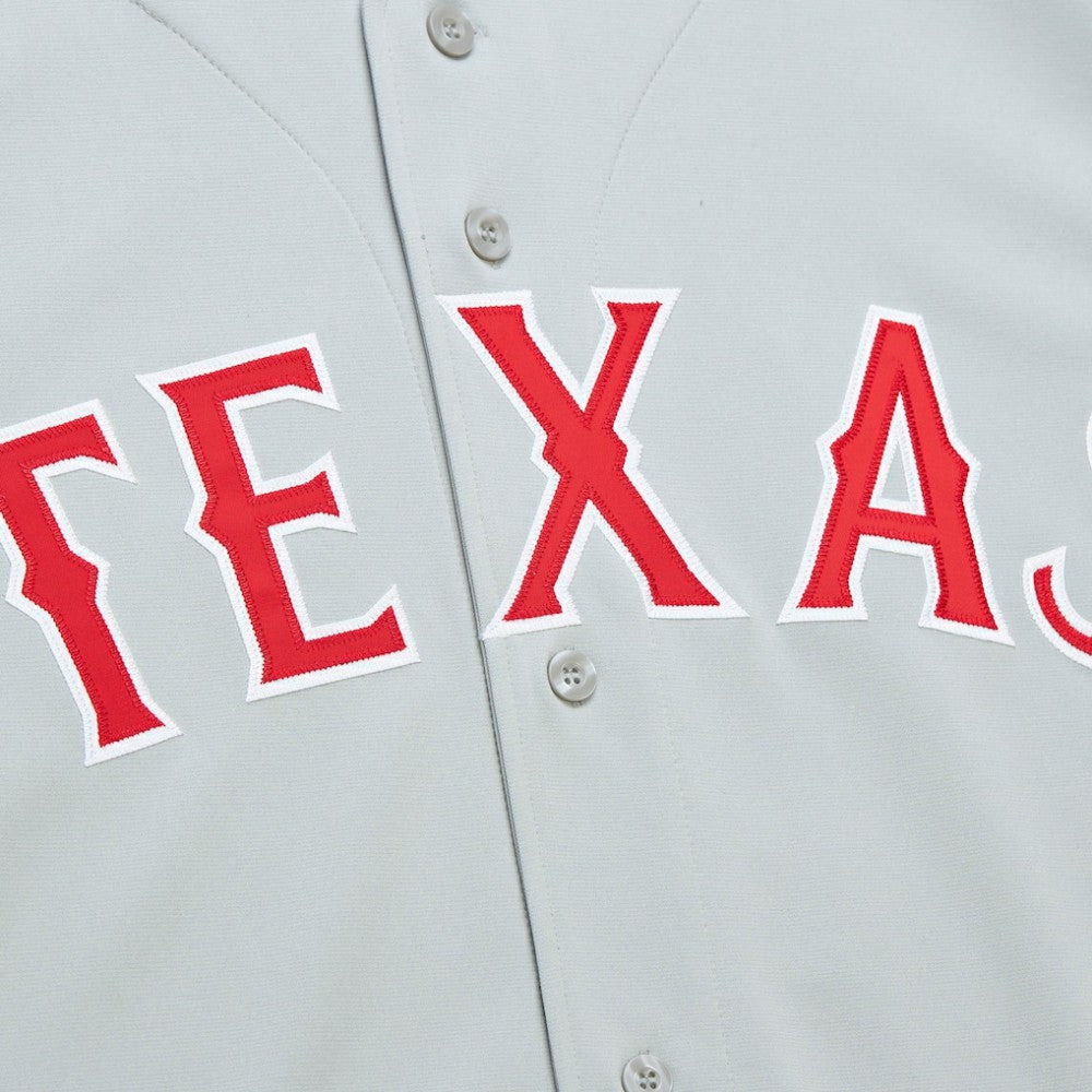 Ivan RodriguezTexas Rangers Mitchell & Ness 1994 Cooperstown Collection Authentic Dark Jersey - Gray Jerseys